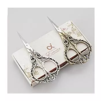 Домашние роскошные винтажные швейные ножницы ручной работы DIY маленькие ножницы из нержавеющей стали со скелетом