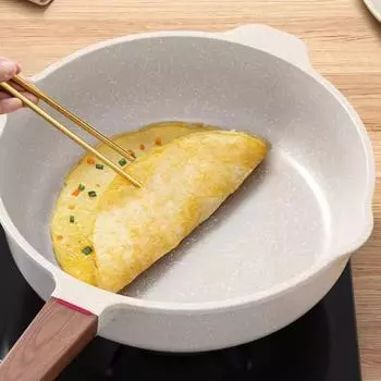 Домашние стейки Яичница-глазунья Бездымные кастрюли Посуда для приготовления пищи Индукционная плита Универсальная кухонная утварь Антипригарные сковороды для жарки