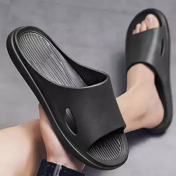 Домашние тапочки Мужские домашние тапочки для пар Тапочки Домашние тапочки для ванной Word Drag. 40-41 жёлтый