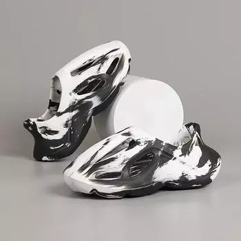 Домашние тапочки Прогулочная домашняя обувь Мужские тапочки Шлепанцы Эспадрильи Летние мужские тапочки Мужские тапочки Шлепанцы мужские 40-41