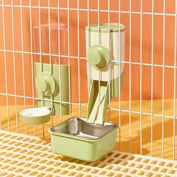 Домашние животные Диспенсер для воды Домашние кролики Автоматический сифонный диспенсер для воды Хомяк Морская свинка Шиншилла Специальная клетка Чайник Товары для животных темно-коричневого