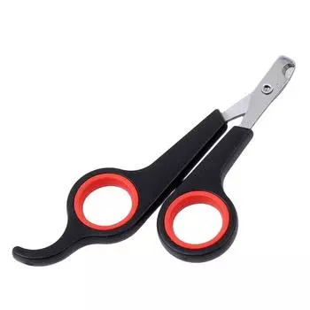 Домашние животные Собака Кошка Кролик Птица Щенок Котенок Кусачки для ногтей с угловым лезвием Высокое качество One Size чёрный