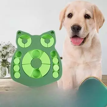Домашние животные Собаки Тарелка с медленной едой Кошки и щенки Развивающие игрушки Лабиринт Средства от скуки Скрытые закуски Самоудовлетворение и интеллект Поиск 28*25*2.8cm