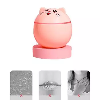 Домашний Автомобильный Увлажнитель воздуха Ультразвуковой Аромадиффузор Милый Кот Мини Освежитель 300МЛ