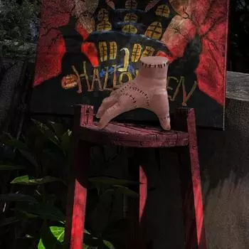 Домашний декор для гостиной Скульптура Хэллоуин Ужас Опора Рука Хэллоуин Игрушки Латексная опора Сломанная рука 1pc