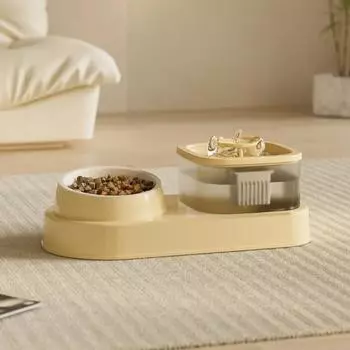 Домашний фонтанчик для воды с автоматическим фильтром USB, электрическая бесшумная поилка для кошек, кормушка для домашних животных 2-в-1, рециркуляционная фильтрующая поилка для воды для кошек M&500g фиолетовый