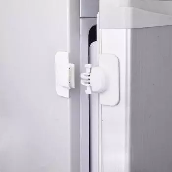 Домашний холодильник, холодильник, морозильник, дверной замок, защелка, замки для малышей, детский шкаф, замки, детский безопасный замок для детей 1pcs синий