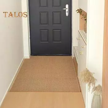 Домашний ковер Имитация сизаля Предотвращает появление царапин у кошек Японский стиль Нескользящая подложка Износостойкий Спальня Гостиная Прихожая Офисная зона Ковер 40x60cm верблюд