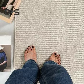 Домашний ковер Имитация сизаля Предотвращает появление царапин у кошек Японский стиль Нескользящая подложка Износостойкий Спальня Гостиная Прихожая Офисная зона Ковер 40x60cm верблюд