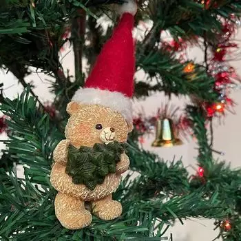 Домашний медведь поделки на Рождество тонкая работа животные украшения для украшения CHINA