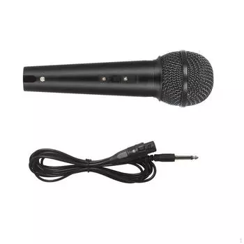 Домашний микрофон, штекер 6,35 мм, кабель длиной 9,8 фута, голосовой проводной для конференций на свежем воздухе