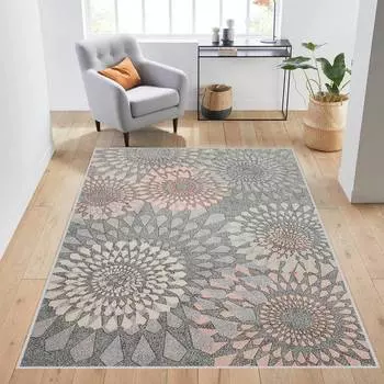 Домашний моющийся ковер Eliana с принтом LNA1460