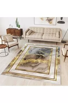 Домашний моющийся ковер с принтом Eliana LNA0307-HY1180