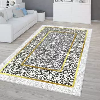 Домашний моющийся ковер с принтом Eliana LNA0322-SD1074
