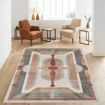 Домашний моющийся ковер с принтом Eliana LNA1147