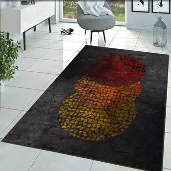 Домашний моющийся ковер с принтом Eliana LNA1351-HT924