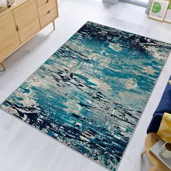 Домашний моющийся ковер с принтом Eliana LNA1799