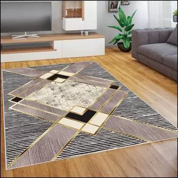 Домашний моющийся ковер с принтом Eliana LNA1830-HT1073