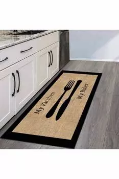 Домашний моющийся ковер с принтом Eliana LNA2119