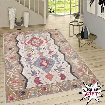 Домашний моющийся ковер с принтом Rovigo RVG1722