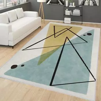 Домашний моющийся ковер с принтом Rovigo RVG1740