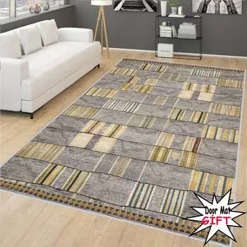 Домашний моющийся ковер с принтом Rovigo RVG1750