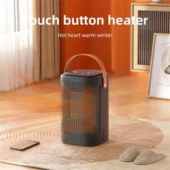 Домашний настольный обогреватель Быстрый нагрев Керамический электрический обогреватель Тихий обогреватель с дистанционным управлением One Size