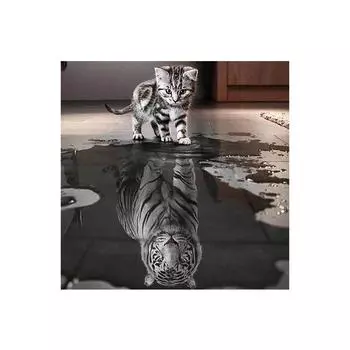 Домашний офис 5D животное алмазная живопись гостиная спальня лестница прихожая декоративная вышивка крестом картина ручная работа