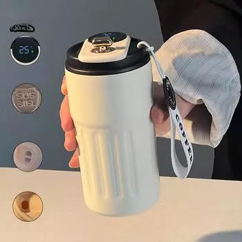 Домашний офис нержавеющая сталь термос чашка веревка сопутствующая кофейная чашка высокий уровень внешний вид портативная чашка для воды простая чашка 420ml