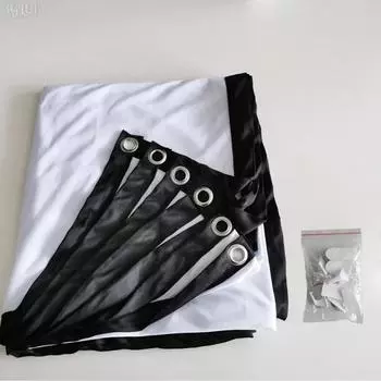 Домашний офисный занавес для проектора 16:9 Простой KTV 60 72 84 100 120 150 дюймовый экран дисплея Бытовая спальня украшения 60 inch