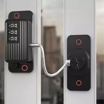 Домашний оконный замок, защита двери, парольный ключ, детский безопасный шкаф, замки для ящиков холодильника, уход за ребенком Key белый