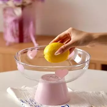 Домашний поднос для закусок Поднос для фруктов Поднос для сухих фруктов Творческий домашний пластиковый поднос для фруктов Поднос для декора рабочего стола зелёный