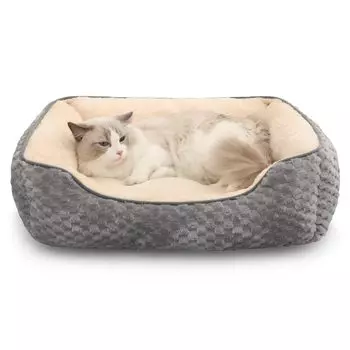 Домашний пушистый питомец, зимний питомец, кошка, собака, зимний питомец, кошка, зимний спящий кот, холодный щенок, кошка, питомец, теплый, моющийся, гнездо Yachi, внешний диаметр 60x50x18 см