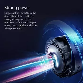 Домашний пылесос для удаления клещей с дивана кровати беспроводной ручной пылесос 8000 Па УФ-стерилизатор для удаления клещей шерсть домашних животных