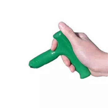 Домашний садовый дырокол со шкалой Ручная рассада Пересадка семян Распределители Регулируемая посадочная машина Инструменты зелёный