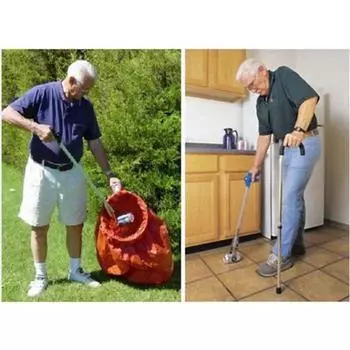 Домашний складной помощник для захвата мусора с длинной рукой, захват для сбора мусора, инструмент для очистки