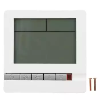 Домашний термостат ЖК-дисплей Интеллектуальный таймер Влажность в помещении Контрольная панель температуры Dig