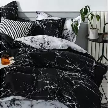 Домашний текстиль в скандинавском стиле с принтом, пододеяльник, трехсекционное постельное белье 150*200cm