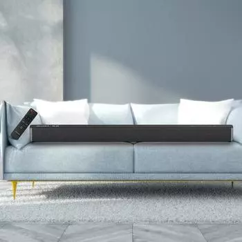 Домашний ТВ Bluetooth Soundbar Theater Bluetooth 5.0 Динамики 3D стерео колонки Surround Сабвуферы с пультом дистанционного управления чёрный