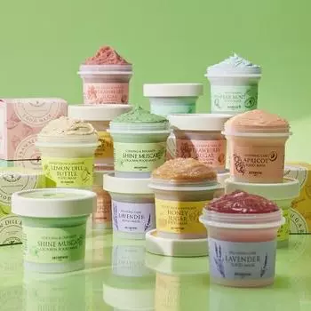 [Домашний уход] Skinfood Food Mask 120г, выберите 1 из 7 видов, популярная взрывная косметика Кореи [Trouble soothing] Apricot