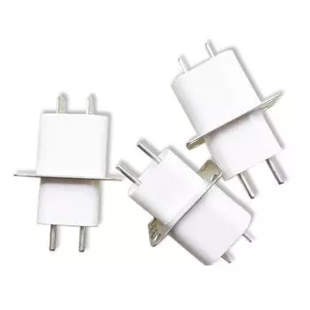 Домашняя электронная микроволновая печь Магнетрон накаливания 4-контактный преобразователь розеток белый белый