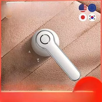 Домашняя бритва, триммер для волос, оптовая продажа, 6 ножей, устройство для удаления шариков, USB перезаряжаемый триммер для волос Wired +2 blades белый