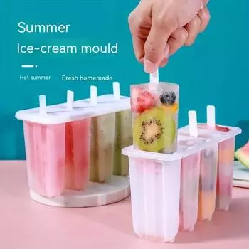 Домашняя креативная форма для домашнего мороженого с крышкой Popsicle Molds
