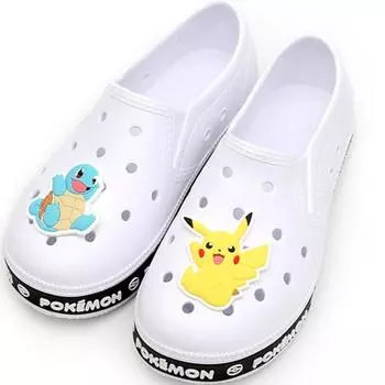 Домашняя обувь из ЭВА с изображением Pokemon Taping Pikachu Squirtle, популярные корейские игрушки для малышей