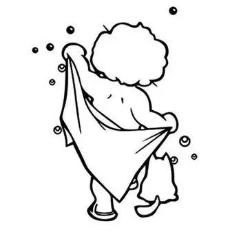 Домашняя плитка, очки, наклейка на стену, детская ванная комната, забавная съемная водонепроницаемая наклейка