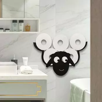 Домашняя полка для хранения, экономия места в ванной комнате, аксессуары для ванной комнаты, держатель для салфеток, держатель для туалетной бумаги