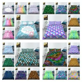 Домашняя постельное белье с масштабным принтом, уникальный дизайн, постельное белье, комплекты постельного белья из микрофибры, комплект постельного белья, пододеяльники для девочек-подростков UK Single 135x200cm