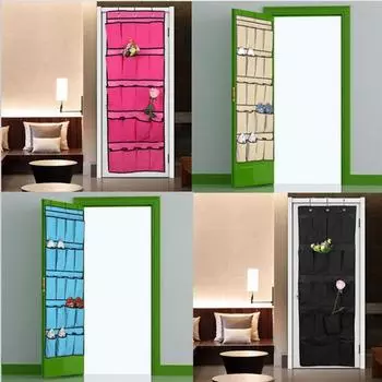 Домашняя повседневная обувь, сумка для хранения за дверью, настенная подвесная сумка для вещей, тканевая многослойная подвесная сумка для хранения фиолетовый