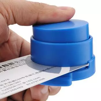 Домашняя скрепка Бесскрепочный степлер Бумажная переплетная скрепка Скрепка Студенческие канцелярские принадлежности