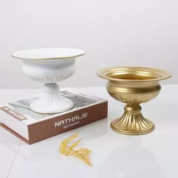 Домашняя свадебная композиция из сухих цветов, украшение, настольный горшок, ваза, контейнер, винтажный металлический фермерский дом